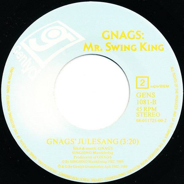 Gnags : Når Alt Er Forbi (7", Single)