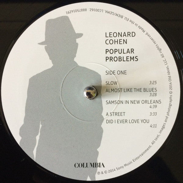 Leonard Cohen : Popular Problems (LP, Album)