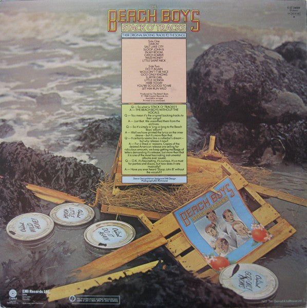 The Beach Boys : Stack O' Tracks (LP, Comp, RE)
