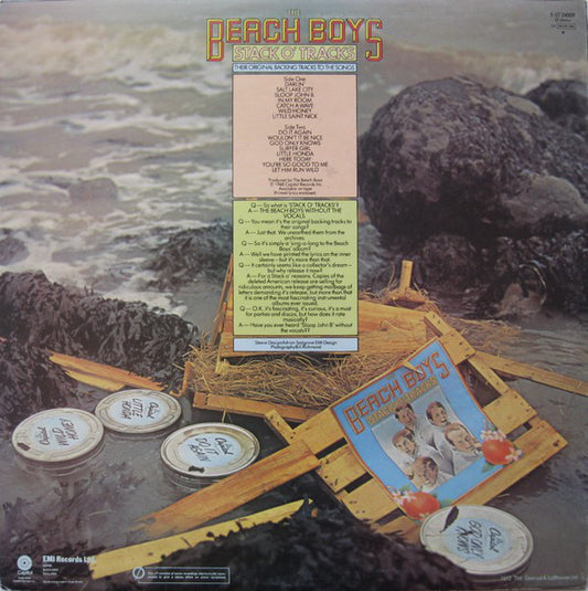The Beach Boys : Stack O' Tracks (LP, Comp, RE)
