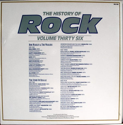 Bob Marley / Various : The History Of Rock (Volume Thirty Six) (2xLP, Album, Comp)