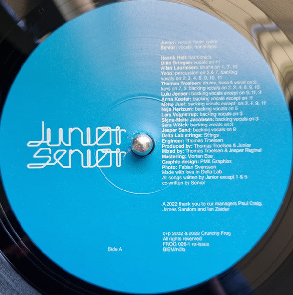 Junior Senior : D-D-Don't Don't Stop The Beat (LP, Album, RE, 180)