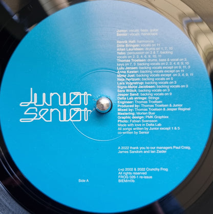 Junior Senior : D-D-Don't Don't Stop The Beat (LP, Album, RE, 180)