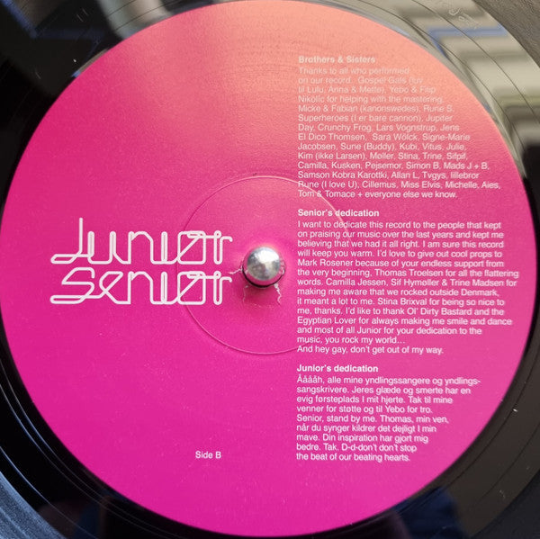 Junior Senior : D-D-Don't Don't Stop The Beat (LP, Album, RE, 180)
