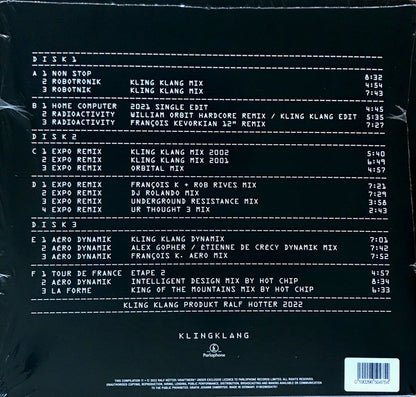 Kraftwerk : Remixes (3xLP, Comp, Ltd, Yel)
