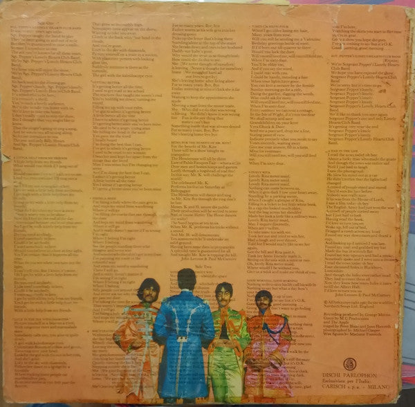 The Beatles : Sgt. Pepper's Lonely Hearts Club Band (LP, Album, Mono, Gat)