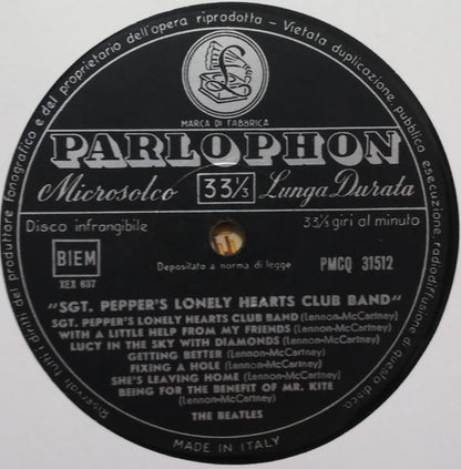 The Beatles : Sgt. Pepper's Lonely Hearts Club Band (LP, Album, Mono, Gat)