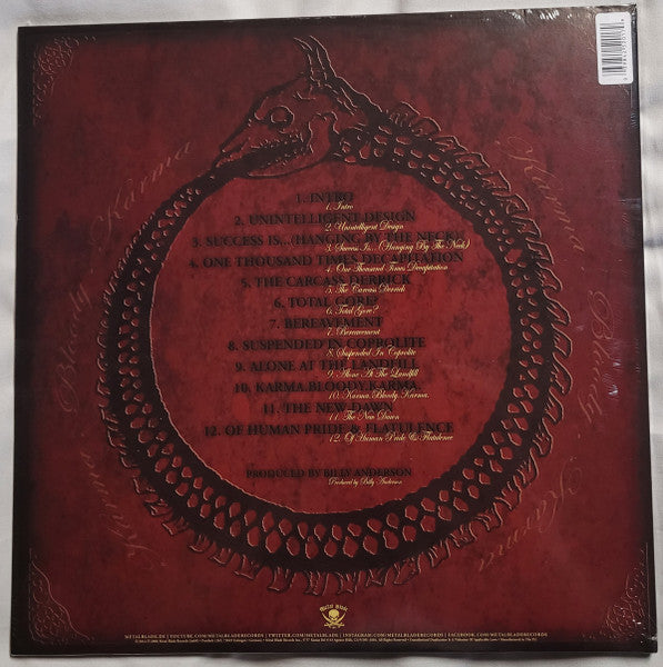 Cattle Decapitation : Karma.Bloody.Karma (LP, Album, Ltd, RE, RM, Cle)