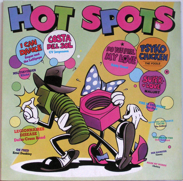 Various : Hot Spots (LP, Comp)