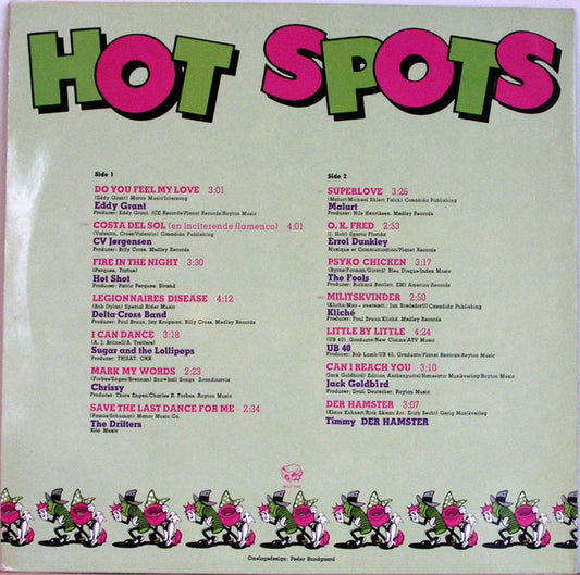 Various : Hot Spots (LP, Comp)