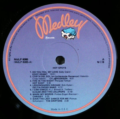 Various : Hot Spots (LP, Comp)