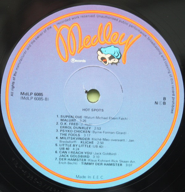 Various : Hot Spots (LP, Comp)