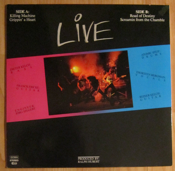 Living Death : Live (12", EP)