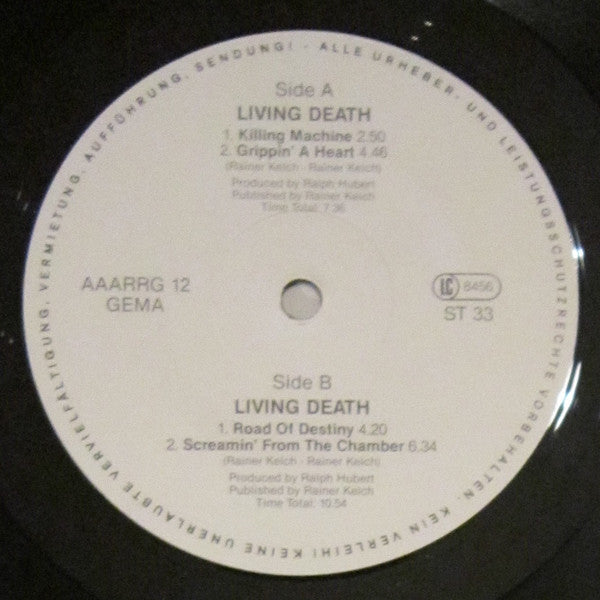 Living Death : Live (12", EP)
