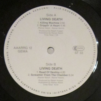 Living Death : Live (12", EP)