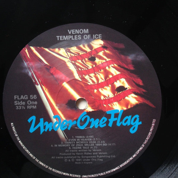 Venom (8) : Temples Of Ice (LP, Album)