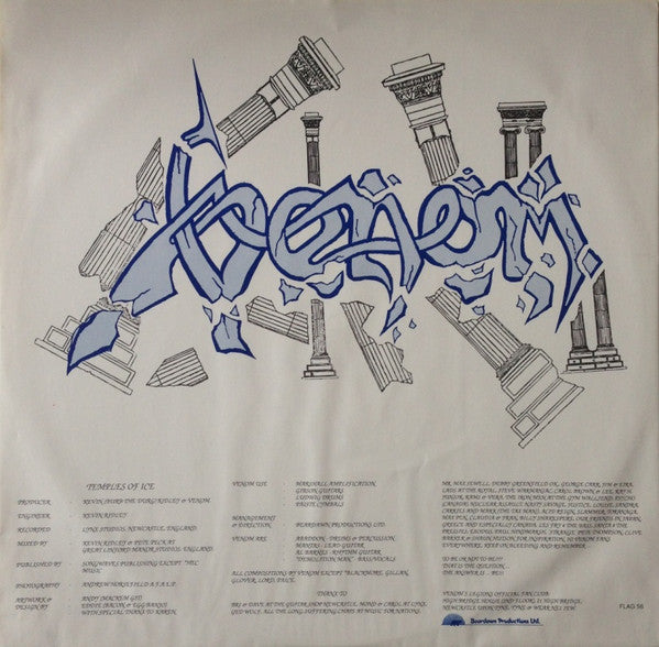 Venom (8) : Temples Of Ice (LP, Album)