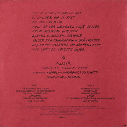 Savage Rose : Vi Kæmper For At Sejre (LP, Album)