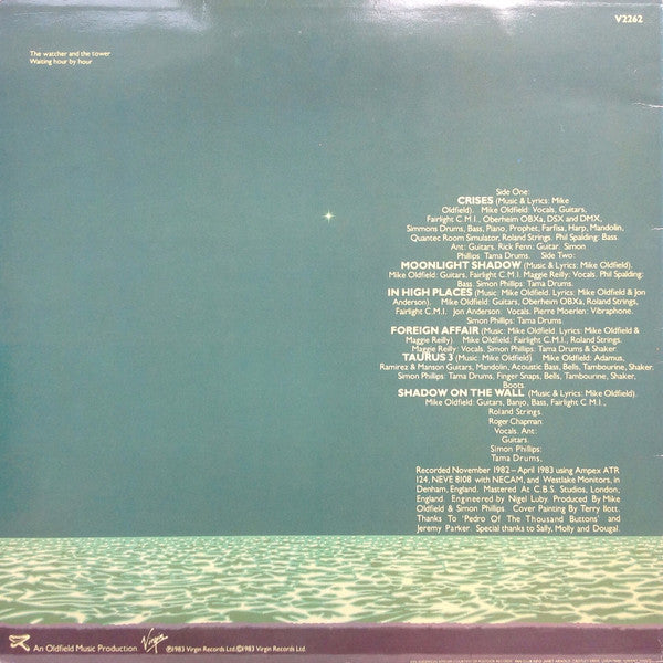 Mike Oldfield : Crises (LP, Album)