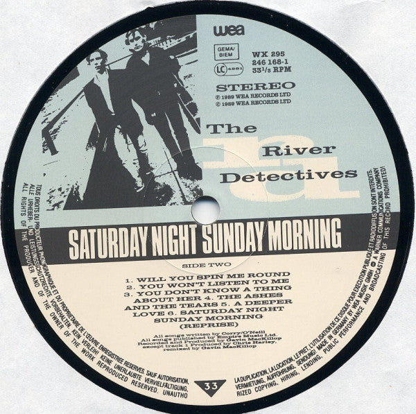 The River Detectives : Saturday Night Sunday Morning (LP, Album)