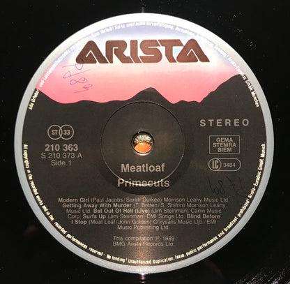 Meat Loaf : Prime Cuts (LP, Comp)
