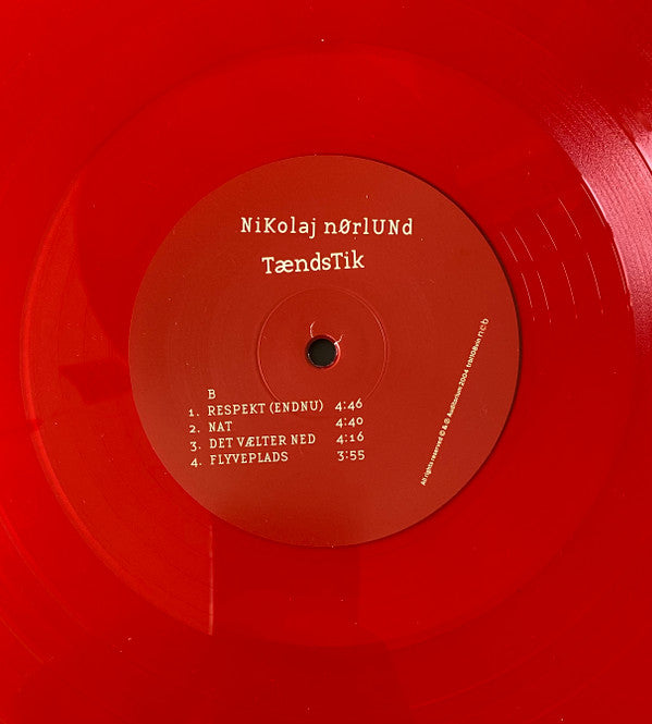 Nikolaj Nørlund : Tændstik (LP, RE, Red)
