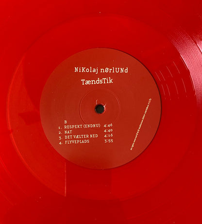 Nikolaj Nørlund : Tændstik (LP, RE, Red)