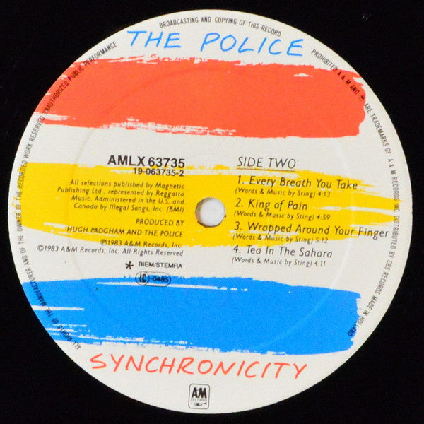 The Police : Synchronicity (LP, Album)