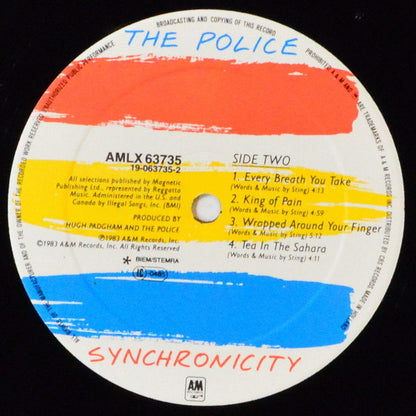 The Police : Synchronicity (LP, Album)