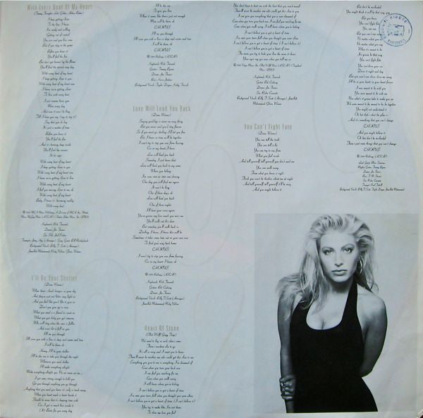 Taylor Dayne : Can't Fight Fate (LP, Album)