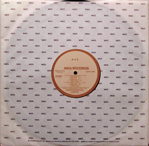 Axe : Axe (LP, Album, Glo)