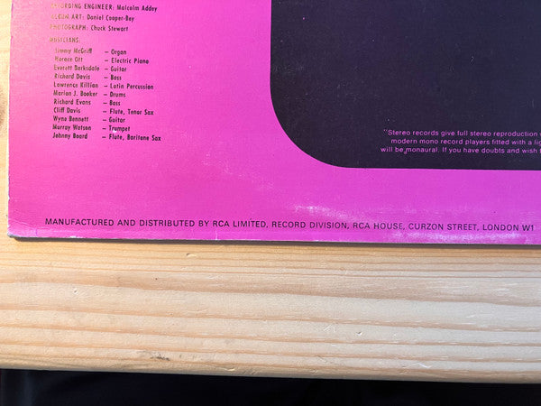 Jimmy McGriff : Groove Grease (LP, Album)