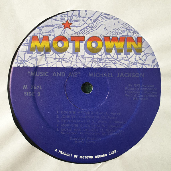 Michael Jackson : Music & Me (LP, Album)