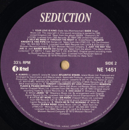 Various : Seduction (LP, Comp)