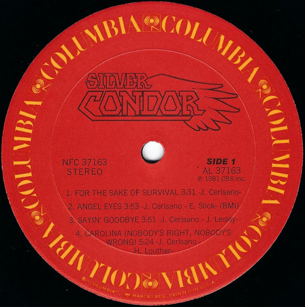 Silver Condor : Silver Condor (LP, Album, San)