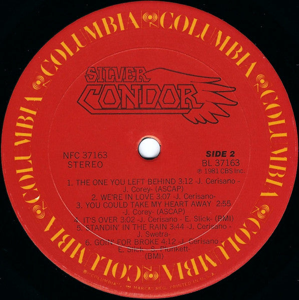 Silver Condor : Silver Condor (LP, Album, San)