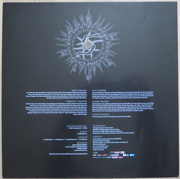 Suffocation : Suffocation (LP, Album, Ltd, Blu)