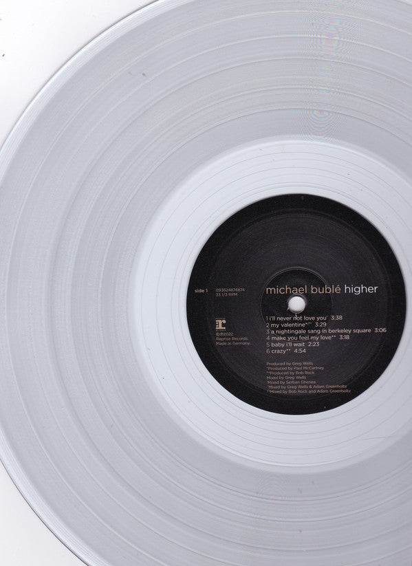 Michael Bublé : Higher (LP, Album, Cry)