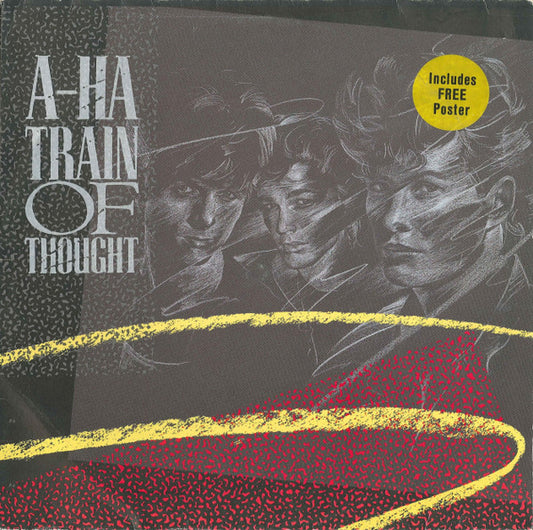 a-ha : Train Of Thought (12", Pos)