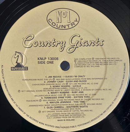 Various : Country Giants - 14 Country No 1's (LP, Comp)