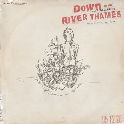 Liam Gallagher : Down By The River Thames (2xLP, Ltd, Ora)