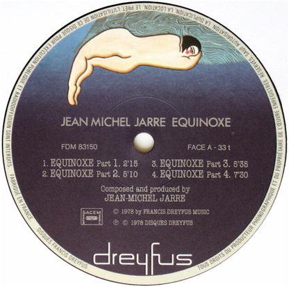 Jean Michel Jarre* : Equinoxe (LP, Album, RE)