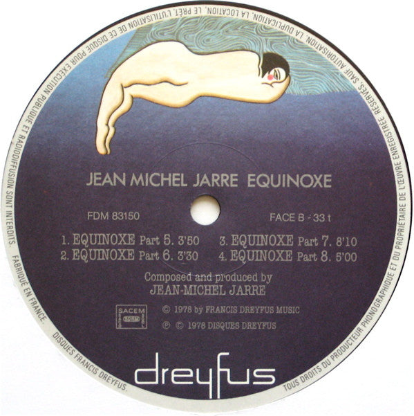 Jean Michel Jarre* : Equinoxe (LP, Album, RE)