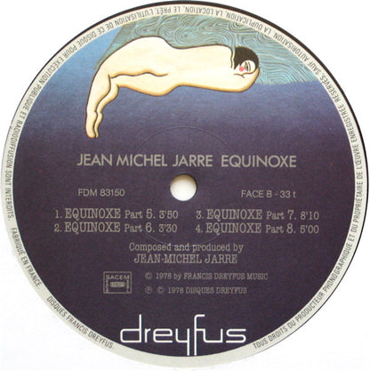Jean Michel Jarre* : Equinoxe (LP, Album, RE)