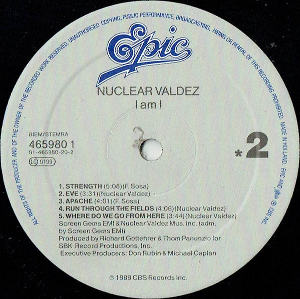 Nuclear Valdez : I Am I (LP, Album)