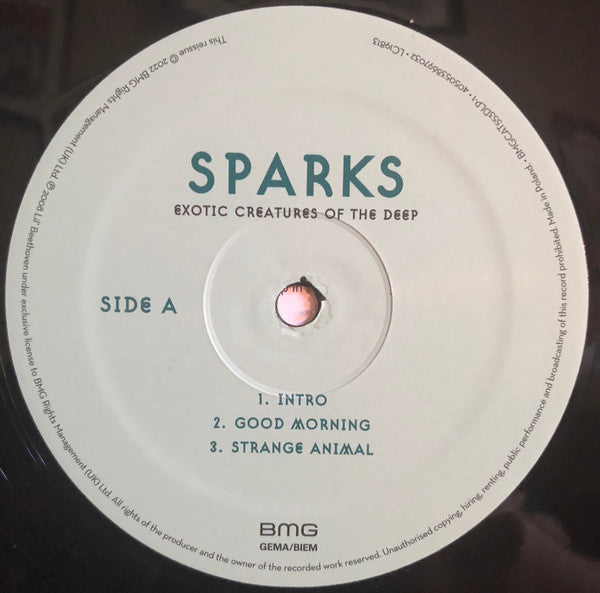 Sparks : Exotic Creatures Of The Deep (2xLP, Album, RE, RM, Gat)