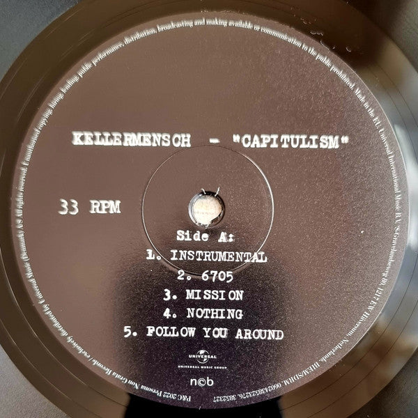 Kellermensch : Capitulism (LP, Album)