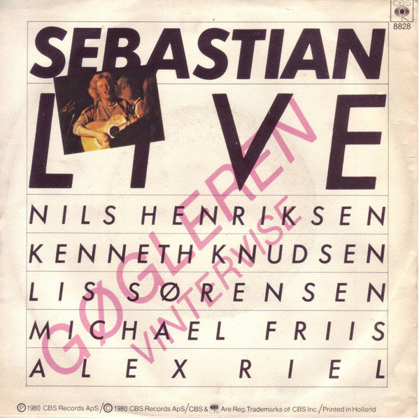 Sebastian (5) : Live (7", Single)