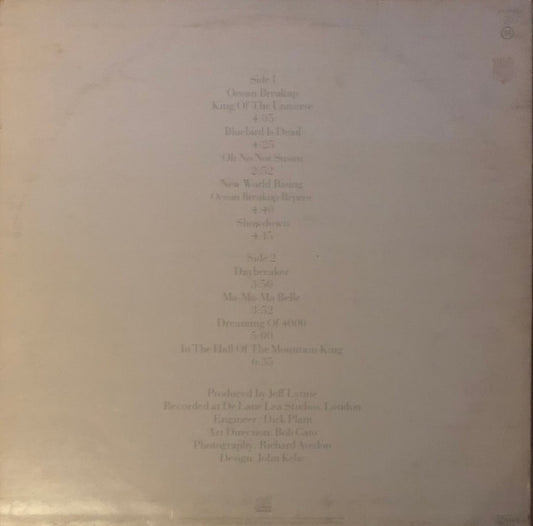 Electric Light Orchestra : On The Third Day (LP, Album, RE)