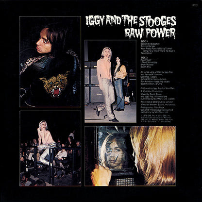 The Stooges : Raw Power (LP, Album, RE)